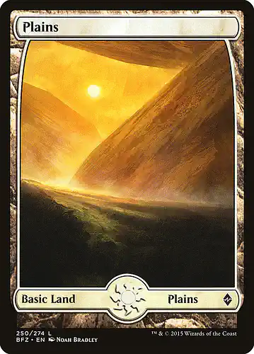 Plains - bfz Spoiler