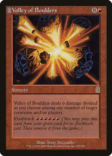 Volley of Boulders - ody Spoiler