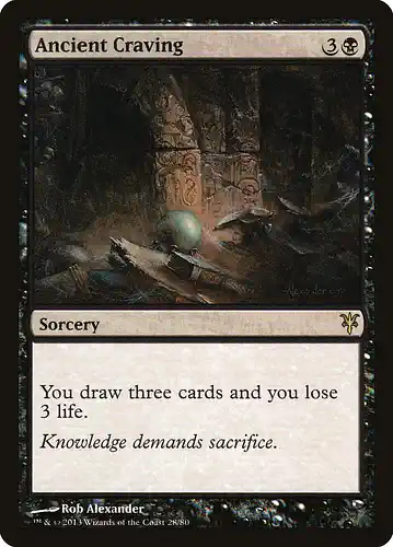 Ancient Craving - ddk Spoiler