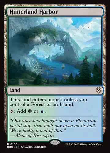 Hinterland Harbor - drc Spoiler