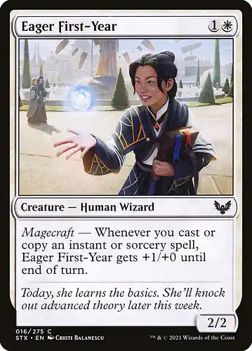 Eager First-Year - stx Spoiler