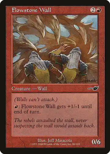 Flowstone Wall - nem Spoiler