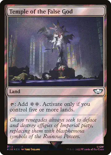 Temple of the False God - 40k Spoiler
