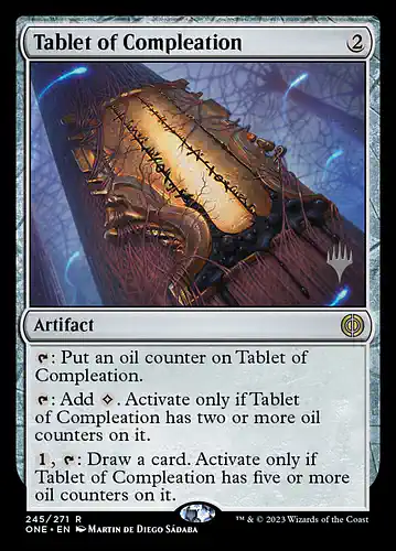 Tablet of Compleation - one Spoiler