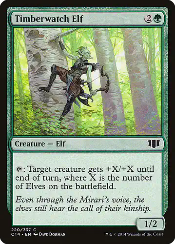 Timberwatch Elf - c14 Spoiler