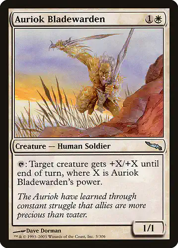 Auriok Bladewarden - mrd Spoiler