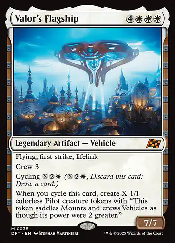 Valor's Flagship - dft Spoiler