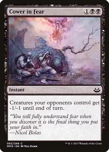 Cower in Fear - mm3 Spoiler