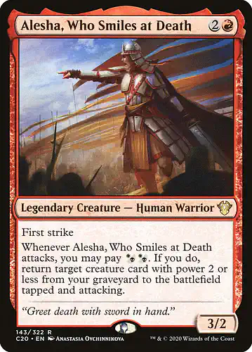 Alesha, Who Smiles at Death - c20 Spoiler