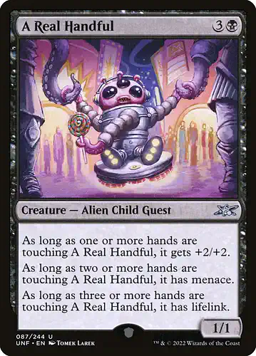A Real Handful - unf Spoiler