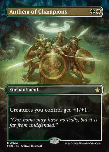 Anthem of Champions - fdn Spoiler