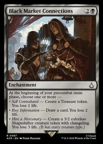 Black Market Connections - acr Spoiler