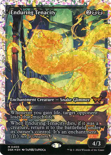Enduring Tenacity - dsk Spoiler