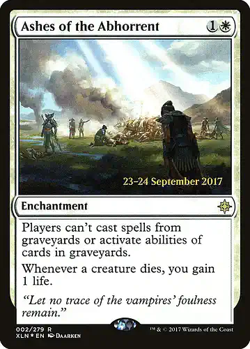 Ashes of the Abhorrent - xln Spoiler