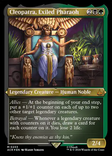 Cleopatra, Exiled Pharaoh - acr Spoiler