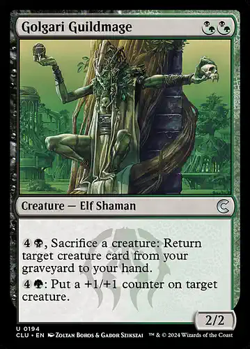 Golgari Guildmage - clu Spoiler
