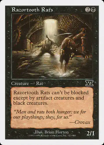 Razortooth Rats - 6ed Spoiler