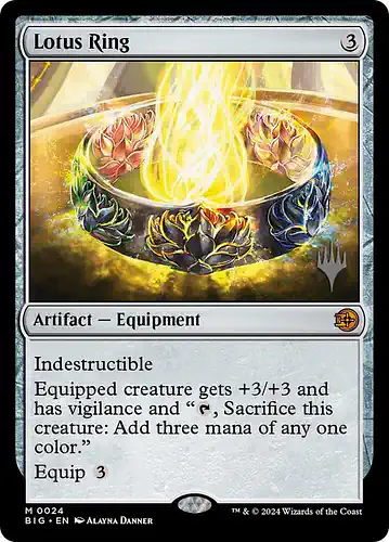 Lotus Ring - big Spoiler