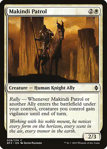 Makindi Patrol - bfz Spoiler