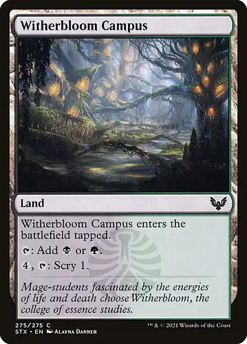 Witherbloom Campus - stx Spoiler