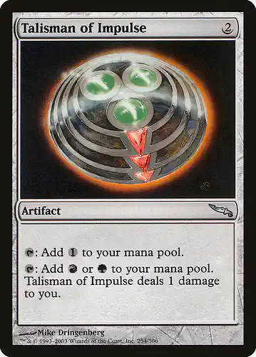 Talisman of Impulse - mrd Spoiler