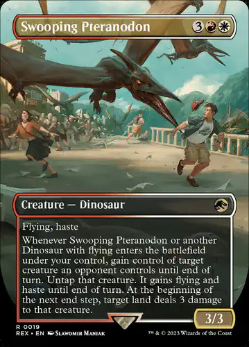 Swooping Pteranodon - rex Spoiler