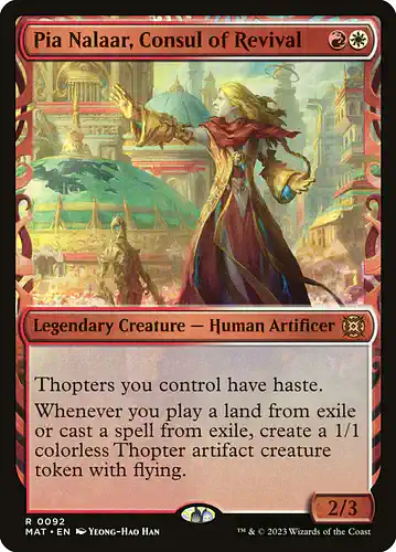 Pia Nalaar, Consul of Revival - mat Spoiler