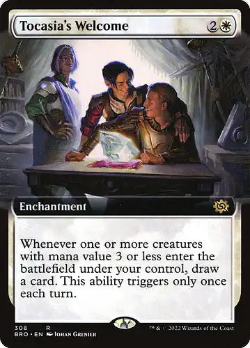 Tocasia's Welcome - bro Spoiler