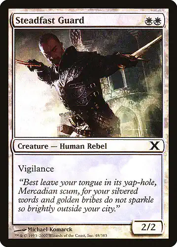 Steadfast Guard - 10e Spoiler