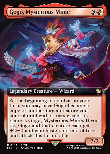 Gogo, Mysterious Mime - fic Spoiler