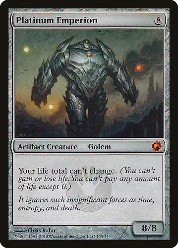 Platinum Emperion - som Spoiler