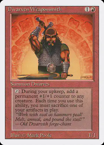 Dwarven Weaponsmith - 3ed Spoiler