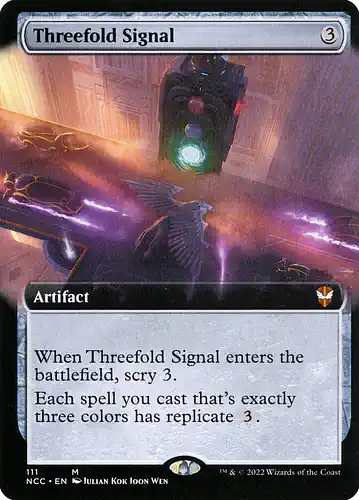 Threefold Signal - ncc Spoiler