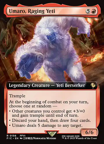Umaro, Raging Yeti - fic Spoiler