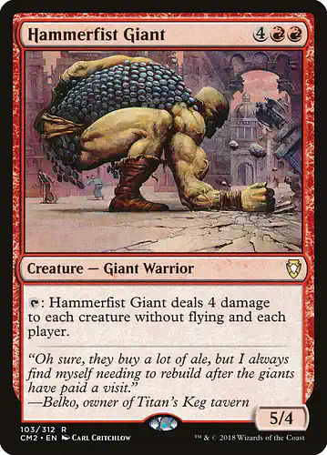 Hammerfist Giant - cm2 Spoiler