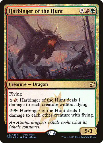 Harbinger of the Hunt - dtk Spoiler
