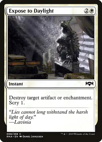 Expose to Daylight - rna Spoiler