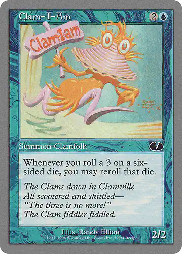 Clam-I-Am - ugl Spoiler