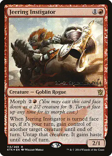 Jeering Instigator - ktk Spoiler