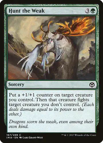 Hunt the Weak - ima Spoiler