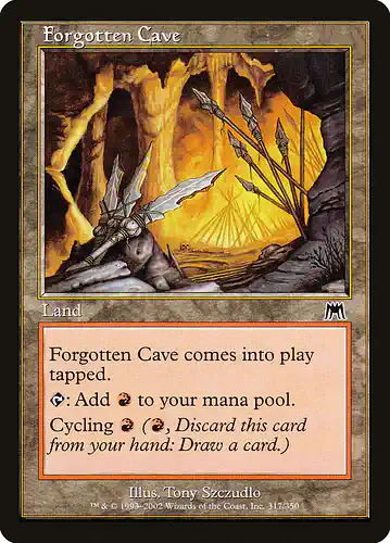 Forgotten Cave - ons Spoiler