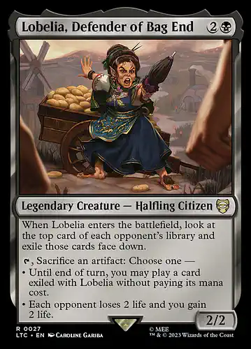 Lobelia, Defender of Bag End - ltc Spoiler