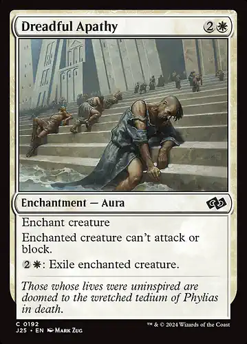 Dreadful Apathy - j25 Spoiler