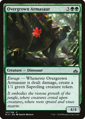 Overgrown Armasaur - rix Spoiler