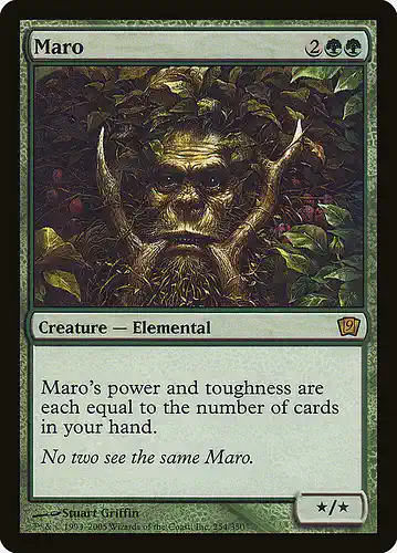 Maro - 9ed Spoiler