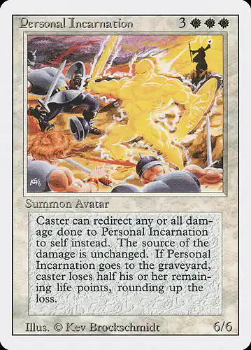 Personal Incarnation - 3ed Spoiler