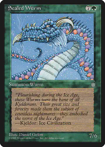 Scaled Wurm - ice Spoiler