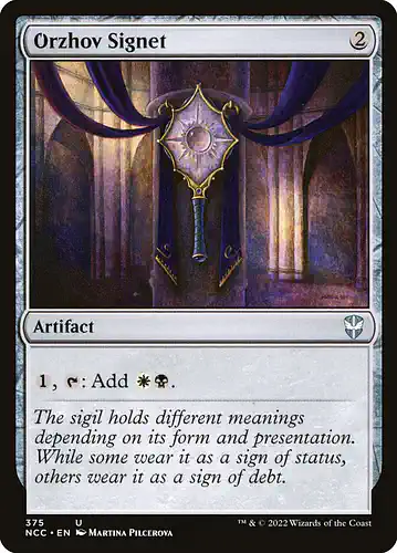 Orzhov Signet - ncc Spoiler