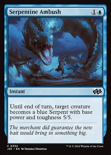 Serpentine Ambush - j25 Spoiler