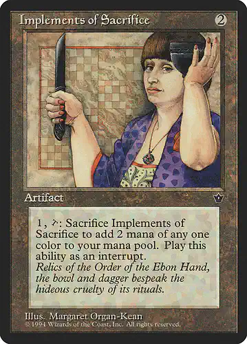 Implements of Sacrifice - fem Spoiler